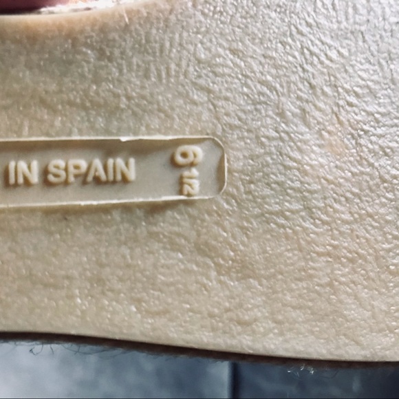 NWOT Picon leather sandals handmade in Spain espadrille - Picture 8 of 8